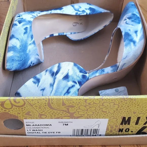 Mix No. 6 dorsay stilettos, new in box! - Picture 7 of 8